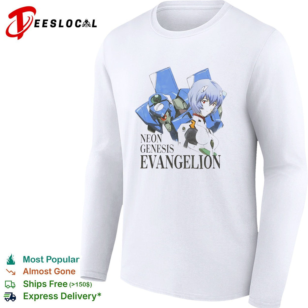 Rei Ayanami anime mecha Neon Genesis Evangelion shirt
