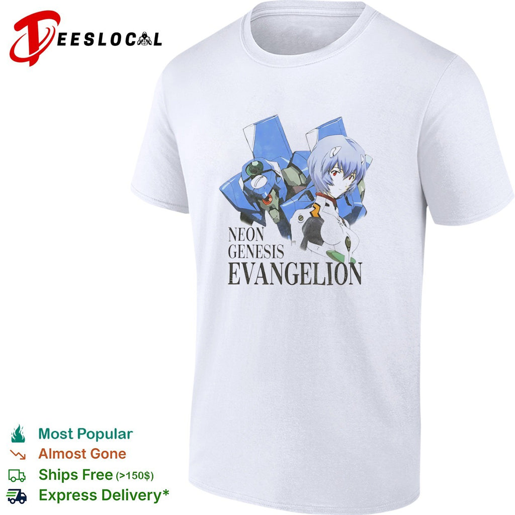Rei Ayanami anime mecha Neon Genesis Evangelion shirt