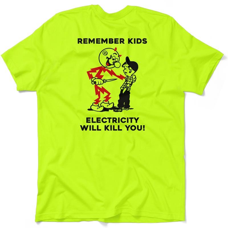Remember Hi Visibility Yellow Work T-Shirts, Hoodie, Sweatshirt