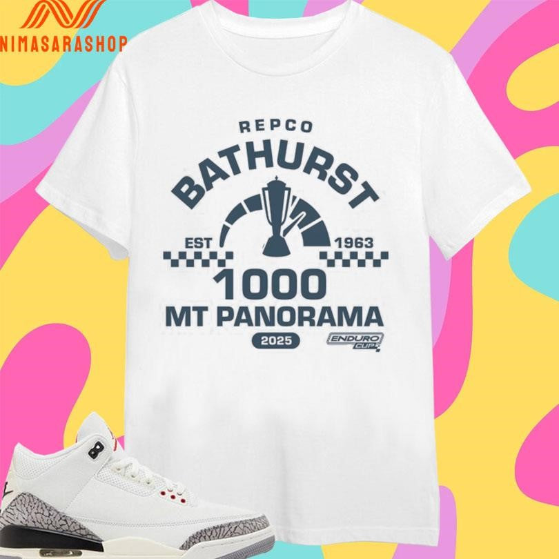 Repco Bathurst 1000 Mt Panorama Est 1963 2025 Shirts