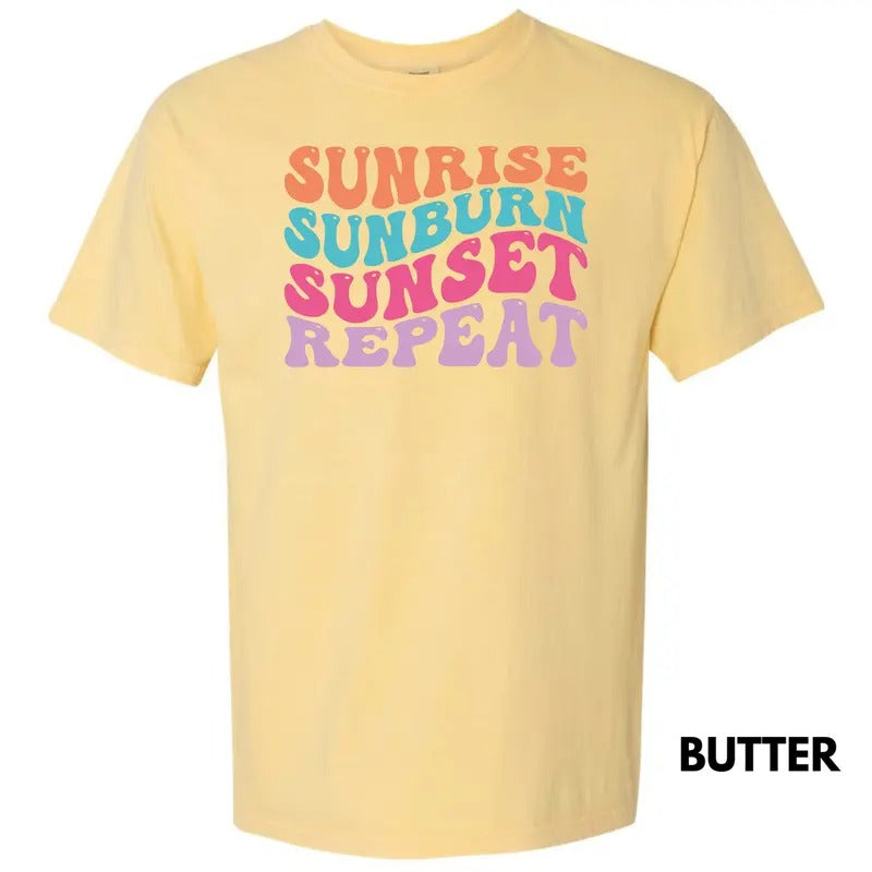 Repeat Summer Comfort Colors T-Shirt 'NLB' Hoodie Sweatshirt | PrintMintTees.com