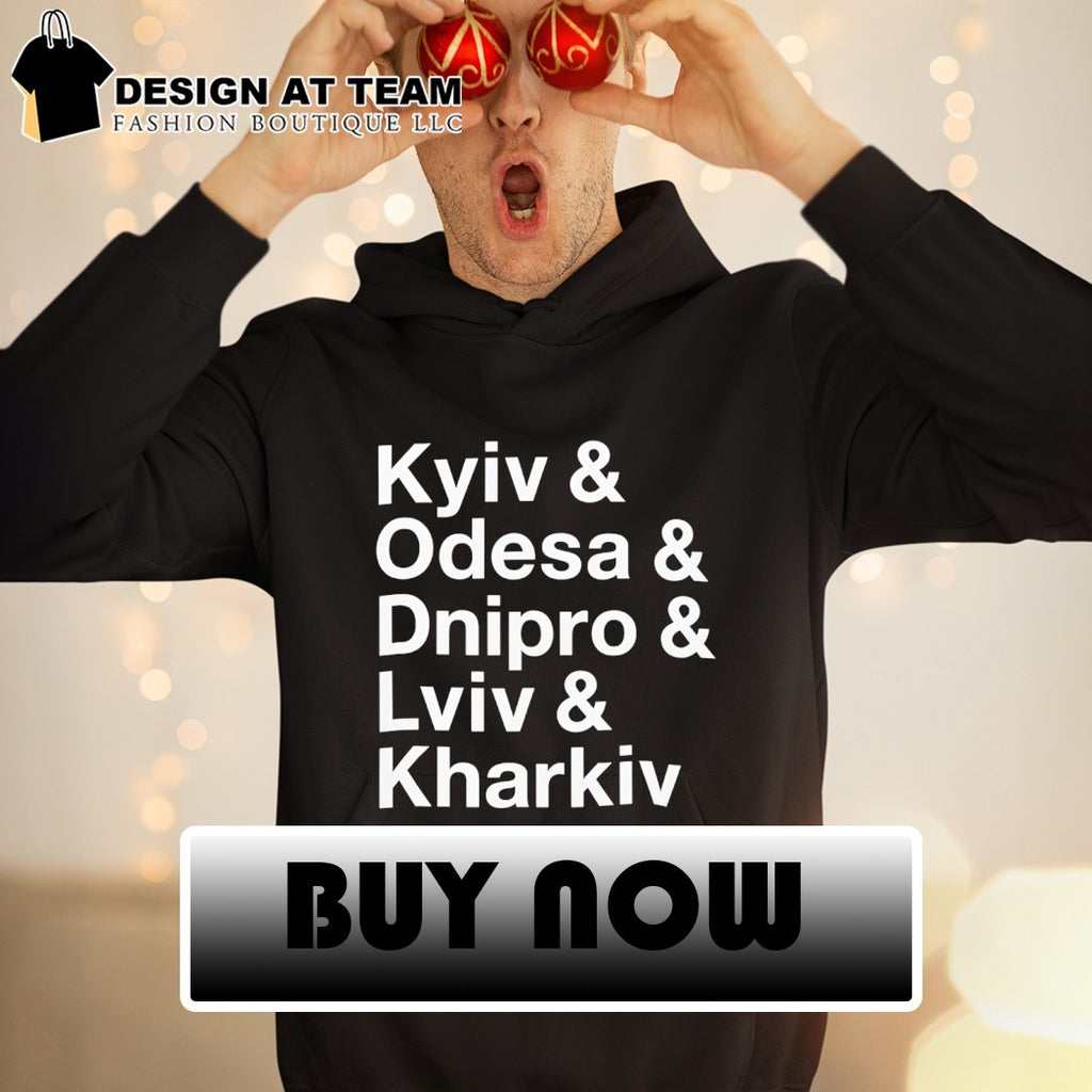 Reppin’ Kyiv Lviv Odesa Dnipro and Kharkiv Ukraine Cities shirt