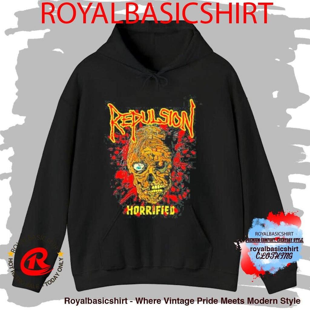 Repulsion Horrified W Backprint T-Shirt