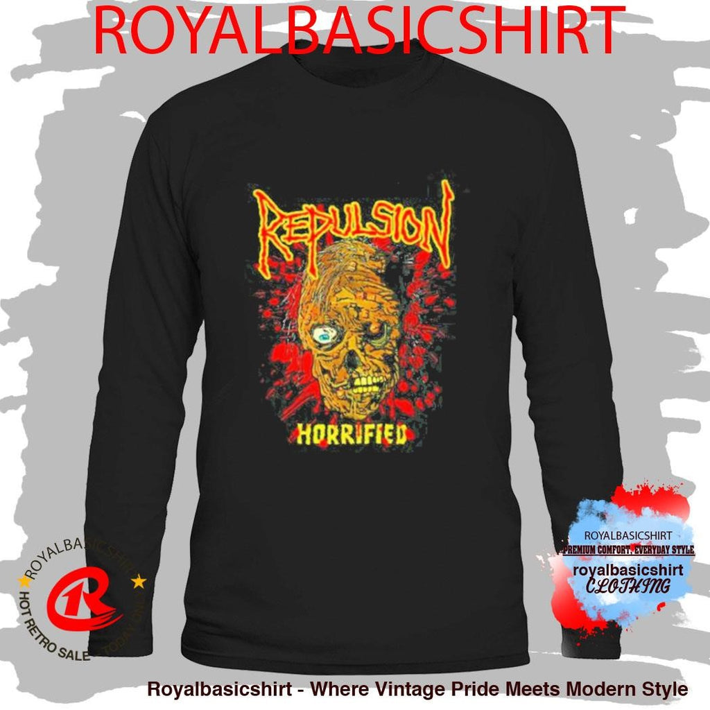 Repulsion Horrified W Backprint T-Shirt