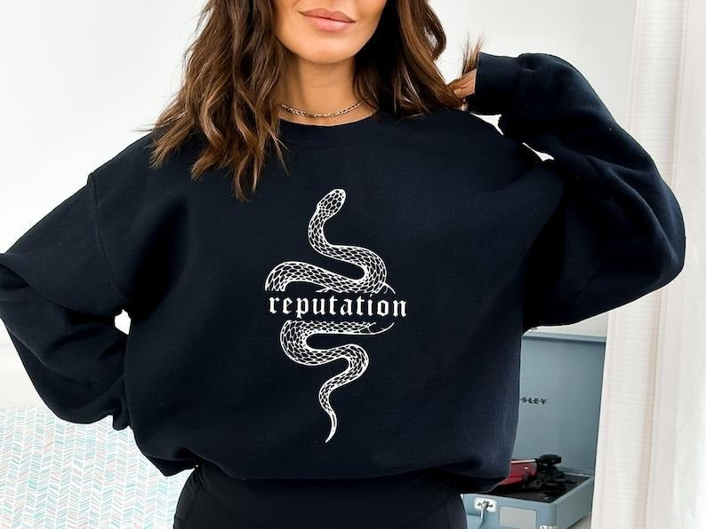 Reputation Snake Shirt and Sweatshirt, Rep Snake Shirt, Concert Hoodie and Sweater; T-shirt | PrintMintTees.com