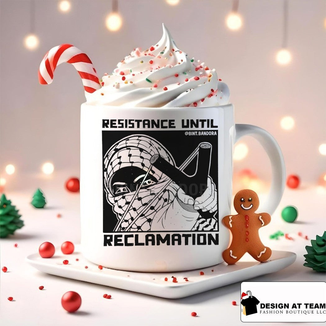 Resistance Until Reclamation Keffiyeh Palestine shirt