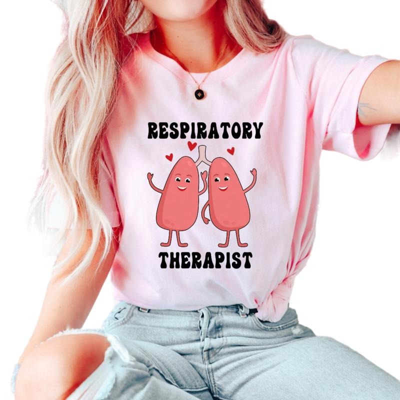 Respiratory Therapist Valentine Shirt, Respiratory Therapist Gifts, Valentines T-Shirt, Gifts For Women, Unisex Short...