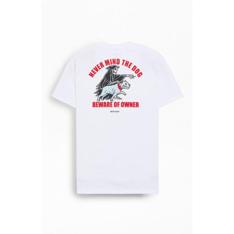 Rest Easy Men's Never Mind T-Shirt - Multicolor Hoodie, Sweatshirt | PrintMintTees.com