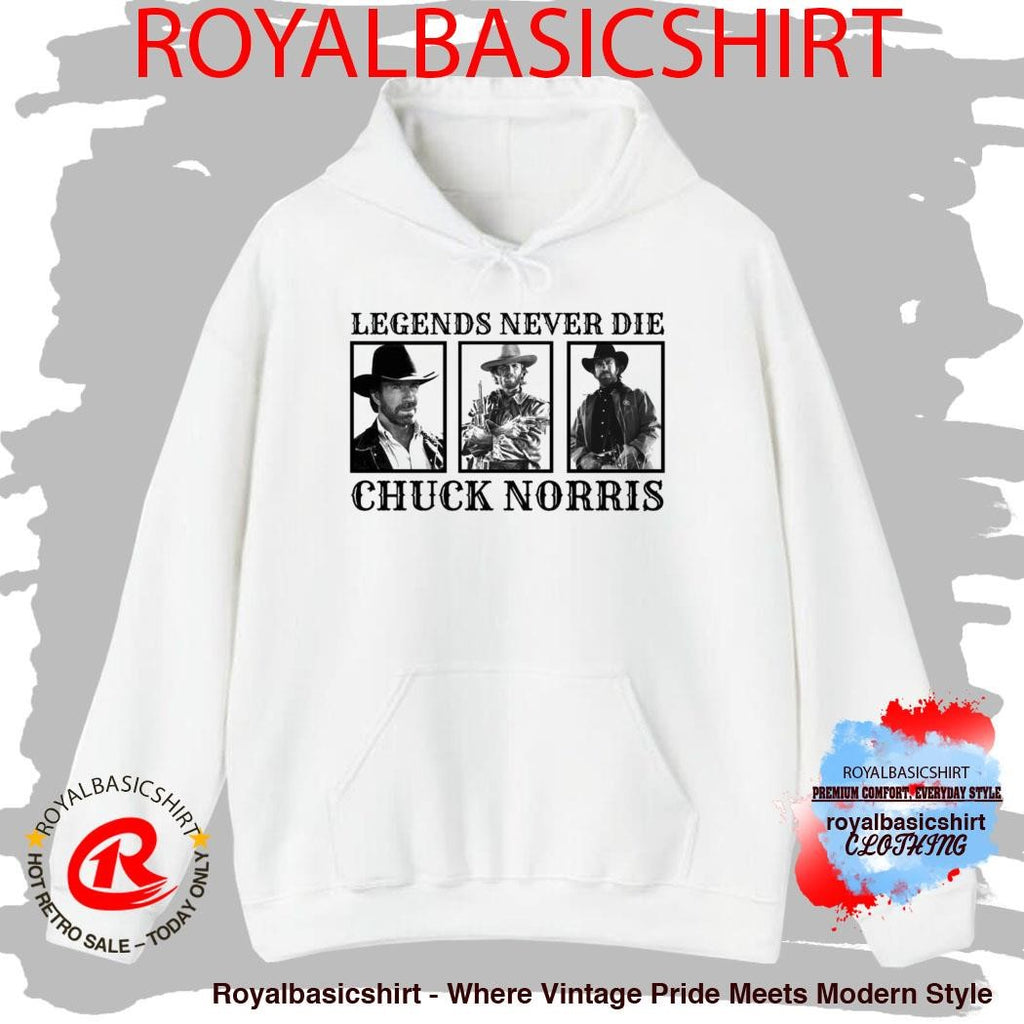 Rest In Peace Chuck Norris Heaven Needed Security Tribute Shirt