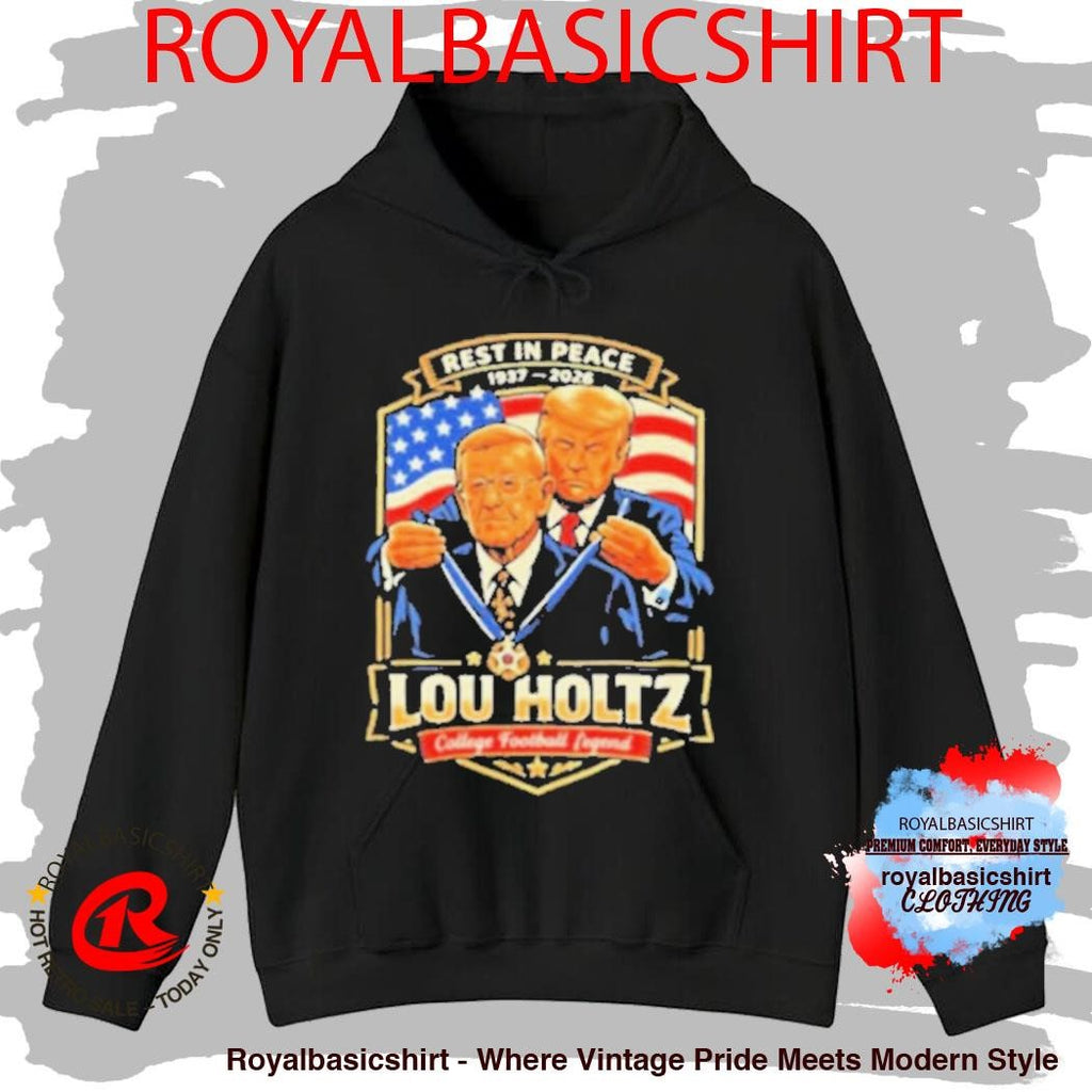 Rest In Peace Lou Holtz 1937 2026 College Football Legend Tribute Shirt