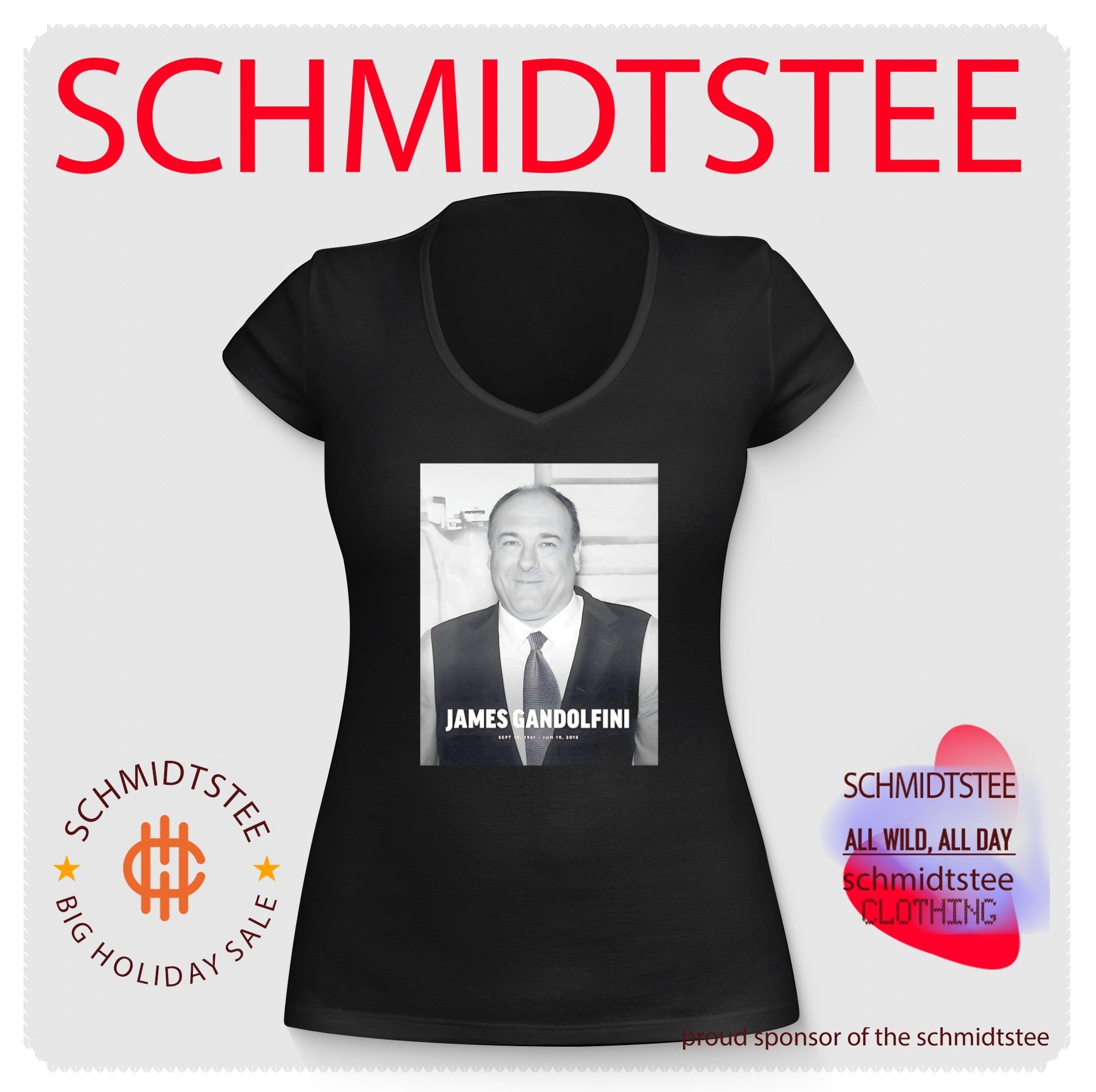Rest in Peace James Gandolfini 1961-2013 shirt