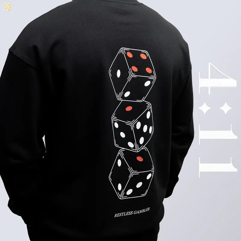 Restless Gambler "777" JuJutsu Kaisen Sweatshirt Shirt Hoodie | PrintMintTees.com