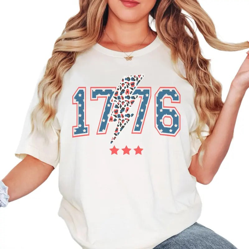 Retro 1776 Shirt, 4th Of July Shirt, Fourth Of July Shirt, America Shirt, Memorial Day Shirt, Unisex T-Shirt, Gifts For...