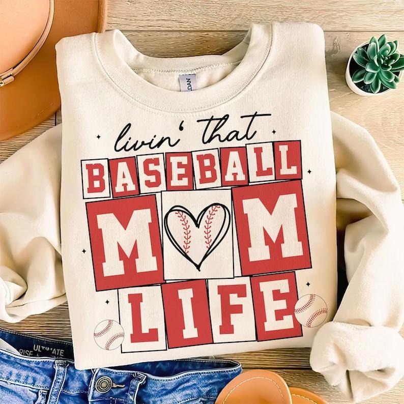 Retro Baseball Mom , Baseball , Baseball Mom Life , Retro Baseball , Baseball Mama, Game Day Baseball Sweatshirt Shirt Hoodie
