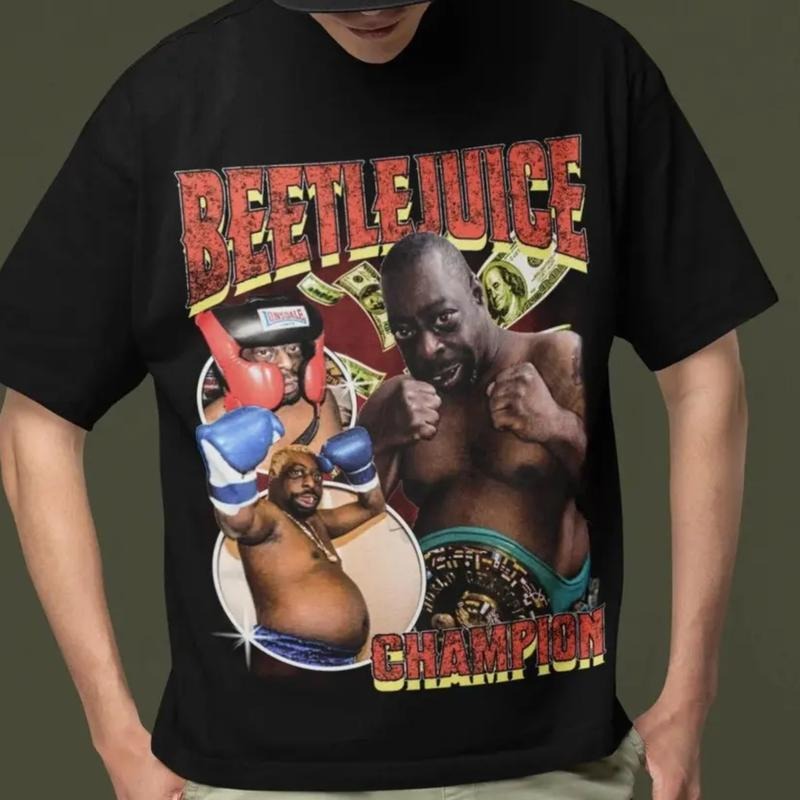 Retro Beetle juice Lester Green T Shirt, Funny Classic 90s Graphic Tee, Unisex, Gift For Her Him Vintage Bootleg, Y2k 90s...