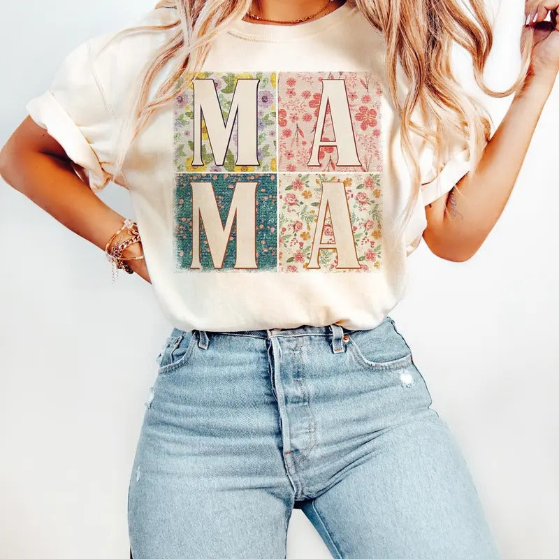 Retro Boho Mama shirt, Boho mama sublimation, Mama , Mother's Day , Mama shirt, Boho designs for mama, retro Hoodie...