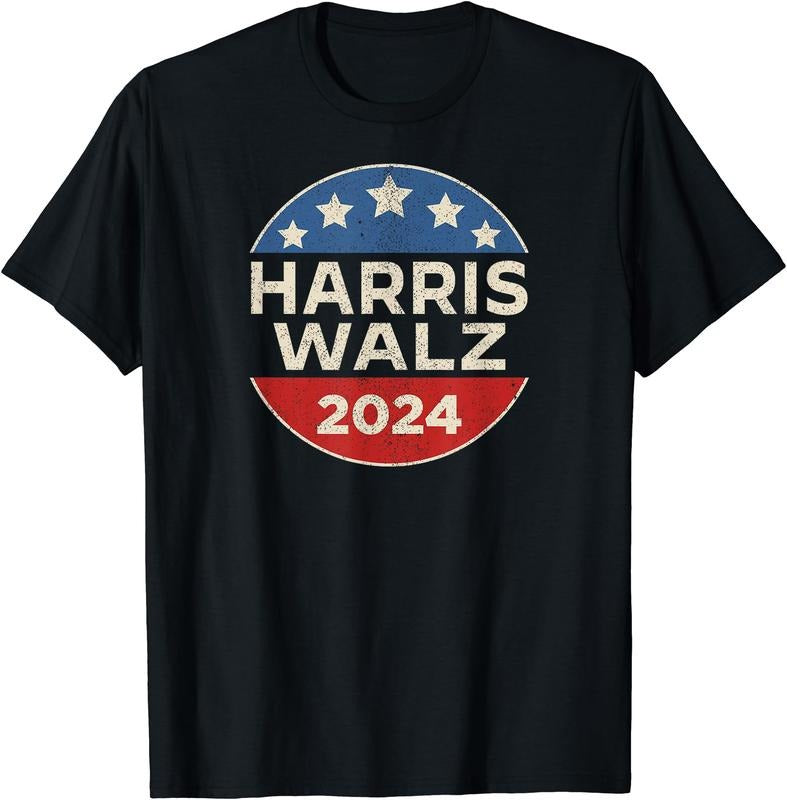 Retro Button Election Democrats Cotton T-Shirts, Hoodie, Sweatshirt