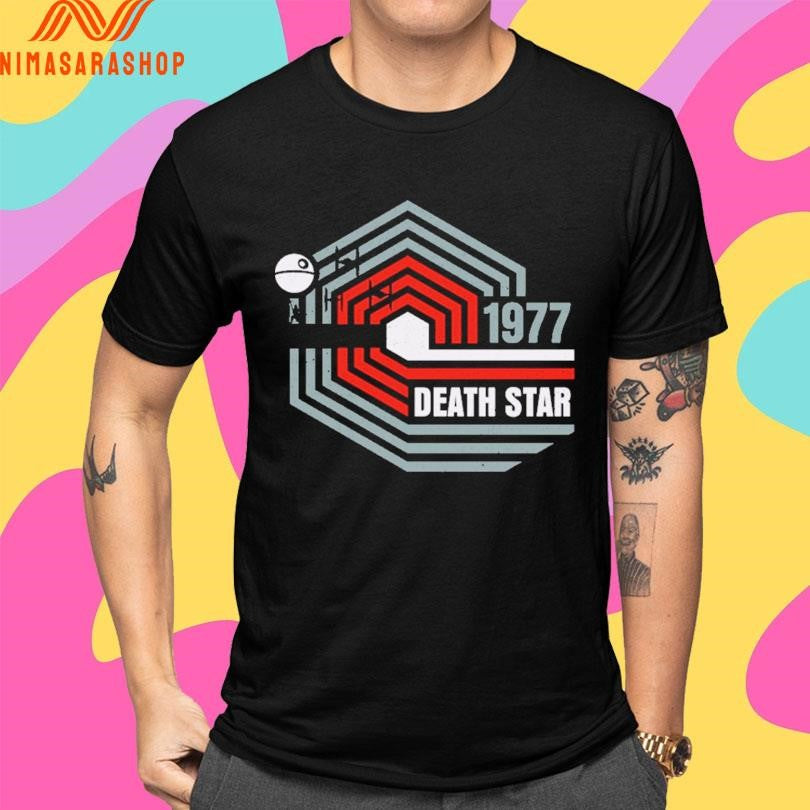 Retro Death Star 1977 Shirts