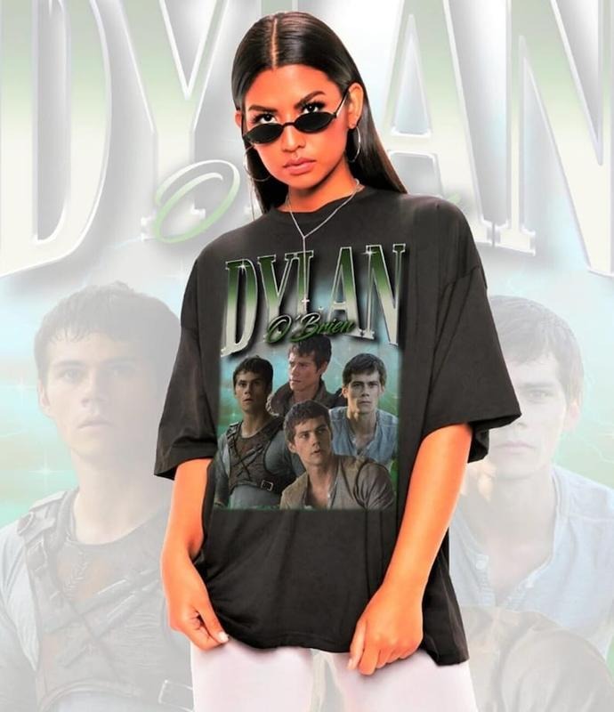 Retro Dylan O'Brien Shirt Teen Wolf Shirt,Thomas Maze Dylan Tee,Love Monster Joel Dawson Unisex Hoodie Sweatshirt