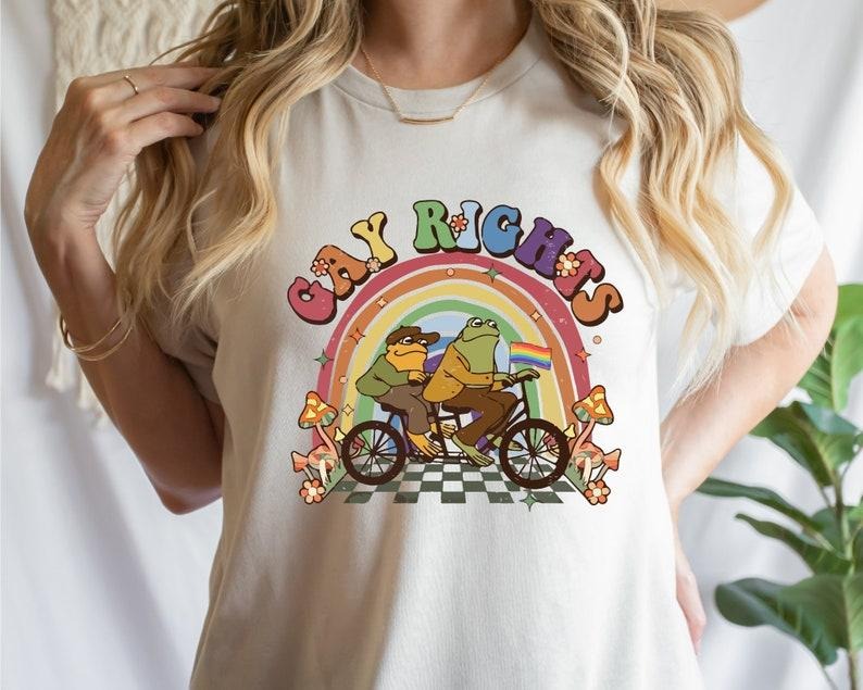 Retro Frog Shirt,Pride Shirt,Gay Pride Shirt,Retro Frog Pride Shirt,LGBTQ+ Tshirt,Gay Rights  T-shirt, sweater and Hoodie...