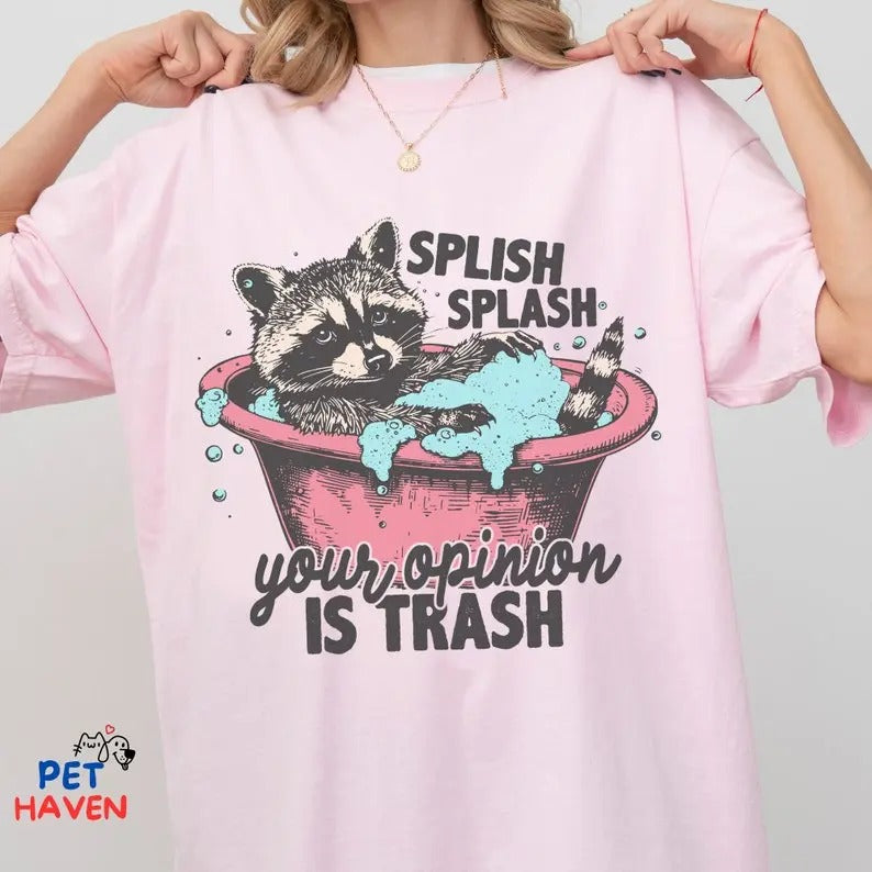 Retro Funny Shirt, Raccoon Shirt Funny, Meme Shirt, Raccoon Gifts, Raccoon tshirt, Funny Graphic Shirt, Vintage Shirts, T...