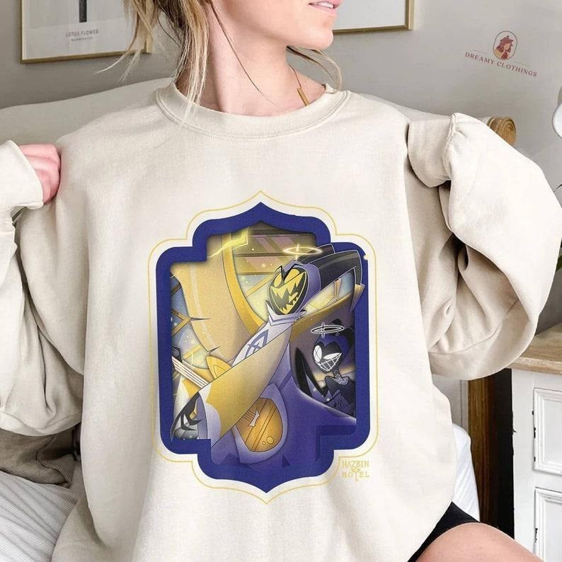 Retro Hazbin Hotel Adam Hazbin Hotel Charlie Sweatshirt Shirt Hoodie | PrintMintTees.com