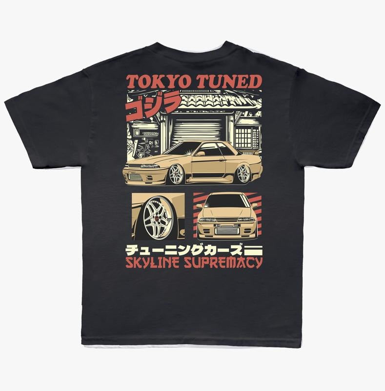 Retro JDM t-shirt, Skyline R32 Shirt, R32 T-shirt, Car t-shirt, Car shirts, Vintage car tee, Car tee, Vintage tees...