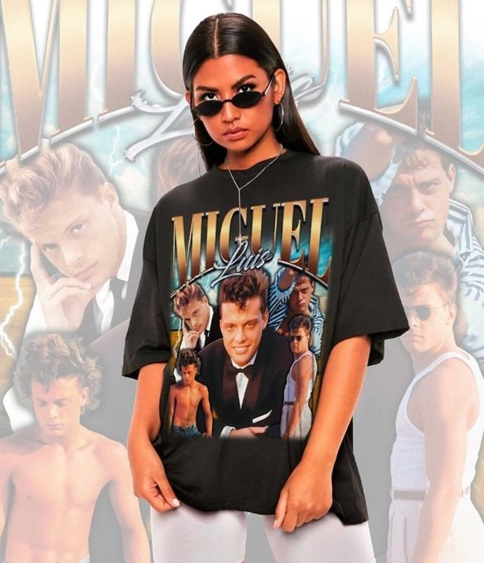 Retro Luis Miguel Shirt Unisex Hoodie Sweatshirt | PrintMintTees.com
