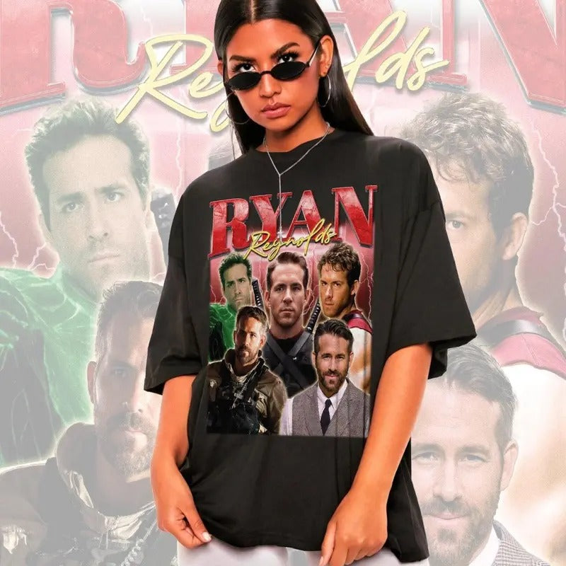 Retro Ryan Reynolds Shirt Ryan Reynolds Ryan Reynolds Ryan Reynolds T-Shirts, Hoodie, Sweatshirt