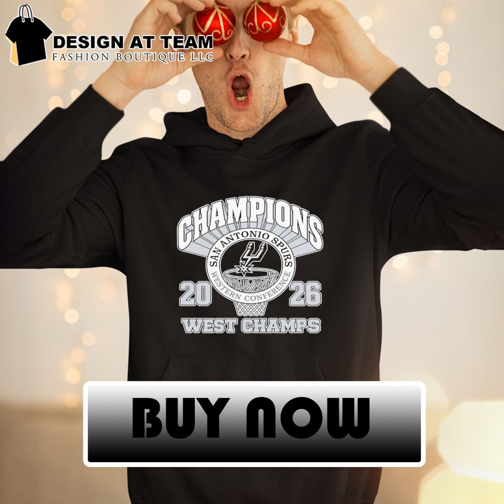 Retro San Antonio Basketball 2026 Spurs West Champs shirt