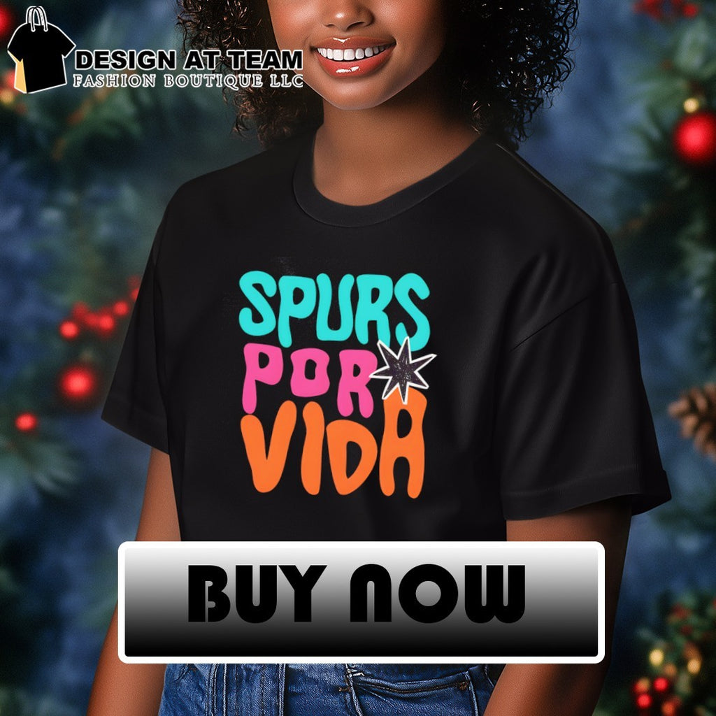 Retro Spurs Por Vida San Antonio Basketball Graphic NBA Finals 2026 shirt