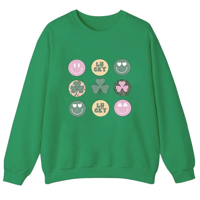 Retro St. Patrick's Day Shirt Hoodie Sweatshirt | PrintMintTees.com