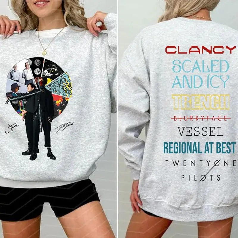 Retro Sweatshirt For Bestie BFF Gift, Music Lover Sweatshirt Shirt Hoodie | PrintMintTees.com