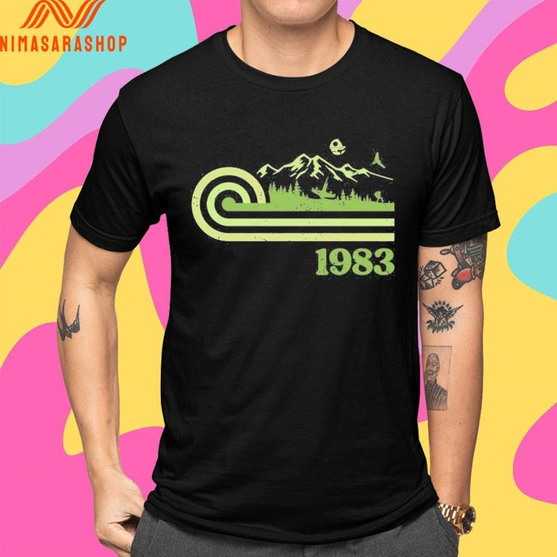 Retro Vintage Forest Moon 1983 Shirts
