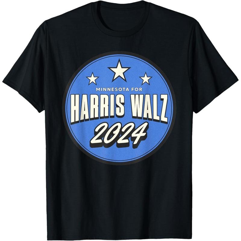 Retro Vintage Minnesota Kamala Harris Walz 2024 T-Shirt made in usa Hoodie Sweatshirt | PrintMintTees.com