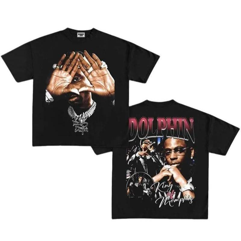 Retro Young DOLPH vintage Graphic Tee Shirt Hoodie Sweatshirt | PrintMintTees.com