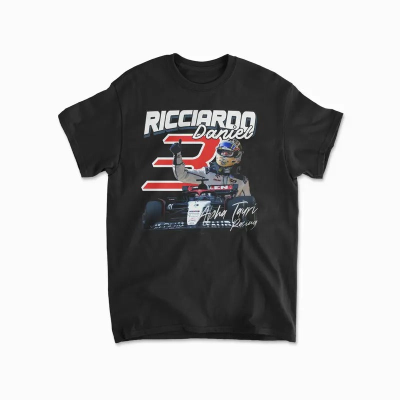 Ricciardo Inspired T-Shirt, Racing Driver Shirt, Ricciardo Merch, Streetwear Shirt, Motorsports Apparel, Graphic Shirt,...