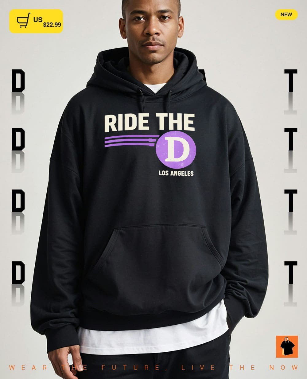 Ride The D Los Angeles Lakers Basketball NBA 2026 shirt