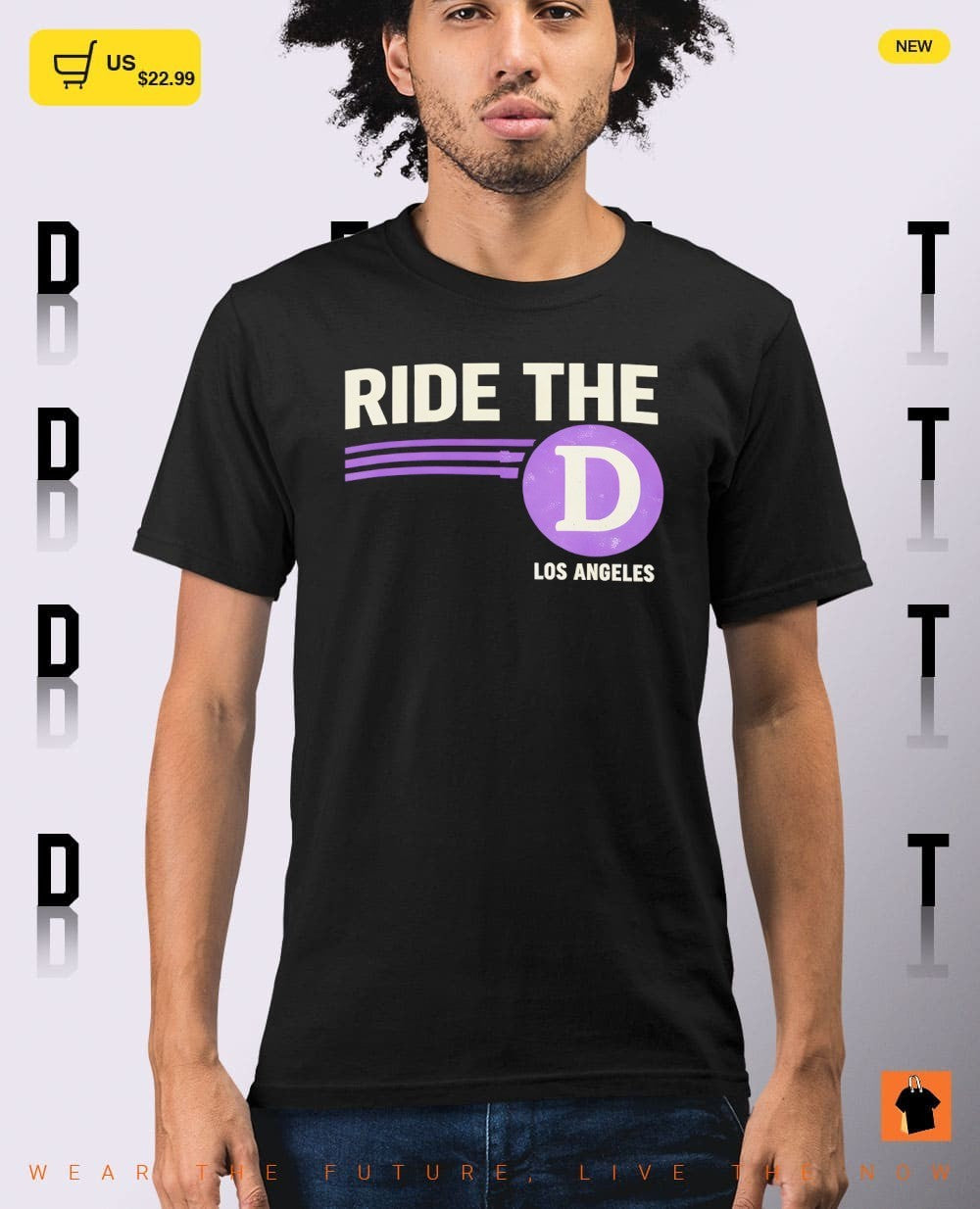 Ride The D Los Angeles Lakers Basketball NBA 2026 shirt
