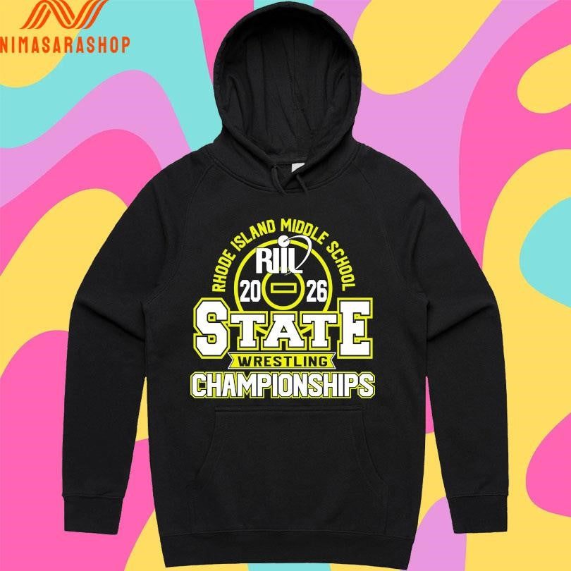 Riil Rhode Island Middle School Wrestling State Championships 2026 Shirts