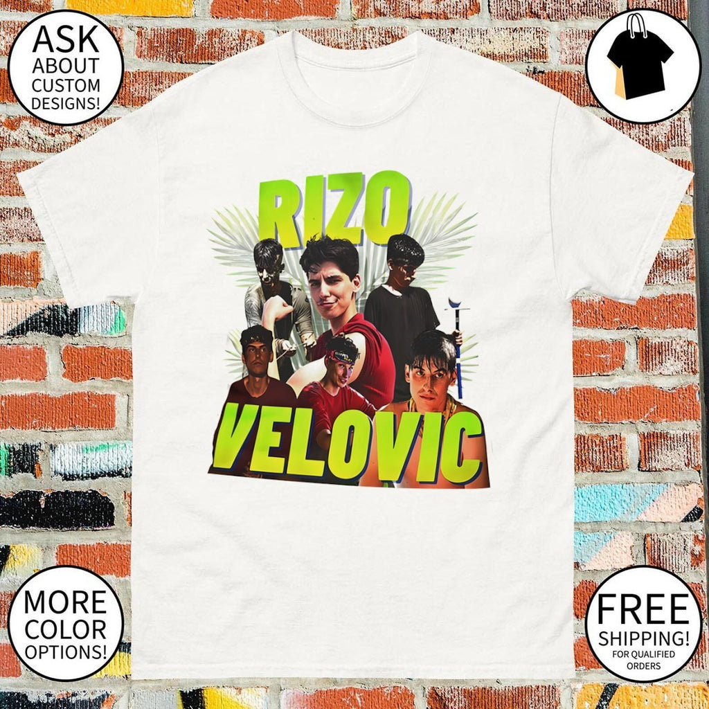 Rizo Velovic Survivor graphic vintage shirt
