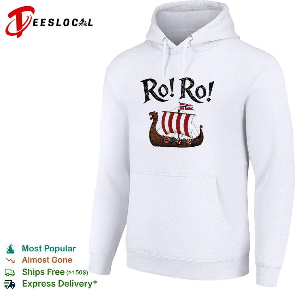 Ro Ro Viking ship Norway flag shirt