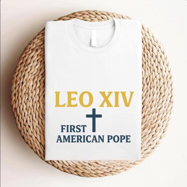 Robert Francis Prevost New Pope Shirt Leo XIV Vatican City TShirt Hoodie Sweatshirt | PrintMintTees.com