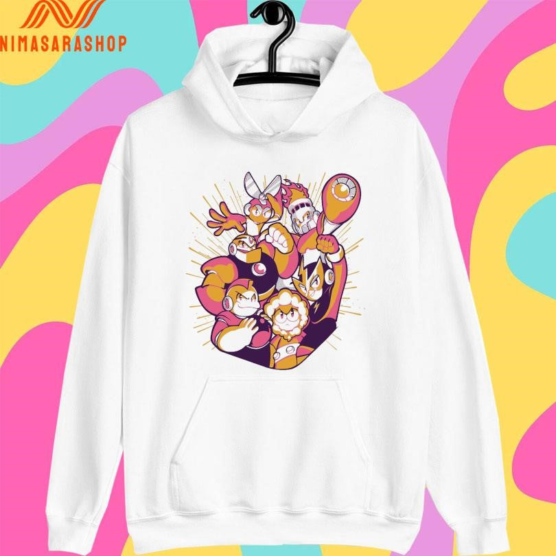 Robot Masters Mega Man Shirts