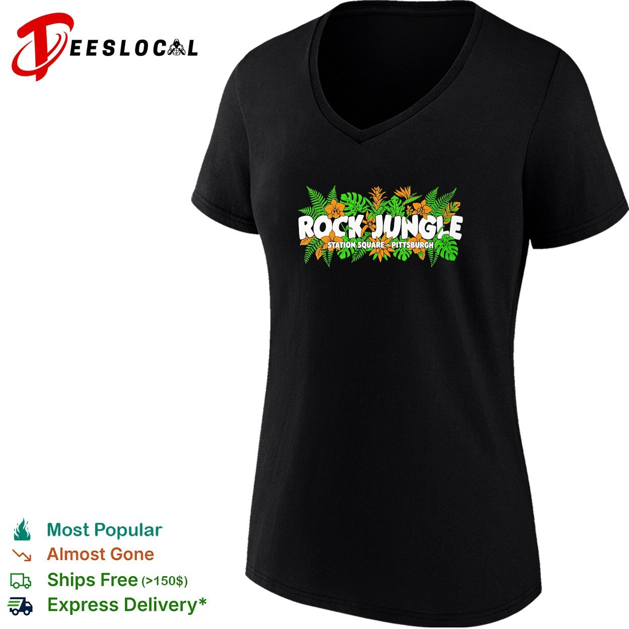 Rock Jungle Station Square Pittsburgh shirt