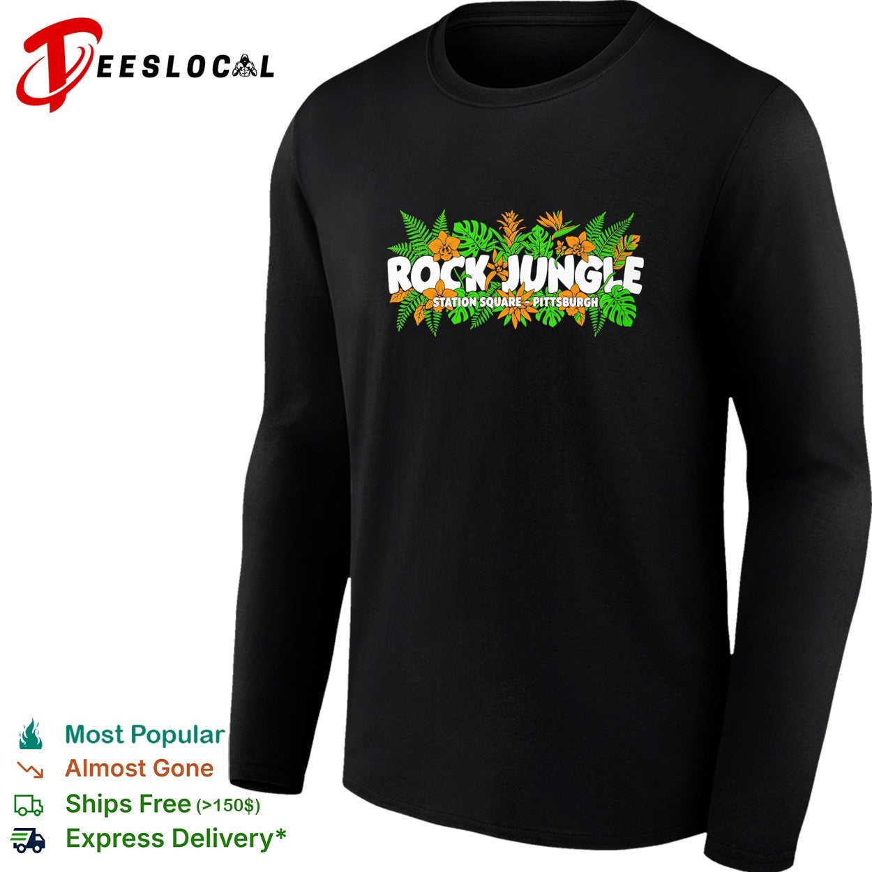 Rock Jungle Station Square Pittsburgh shirt