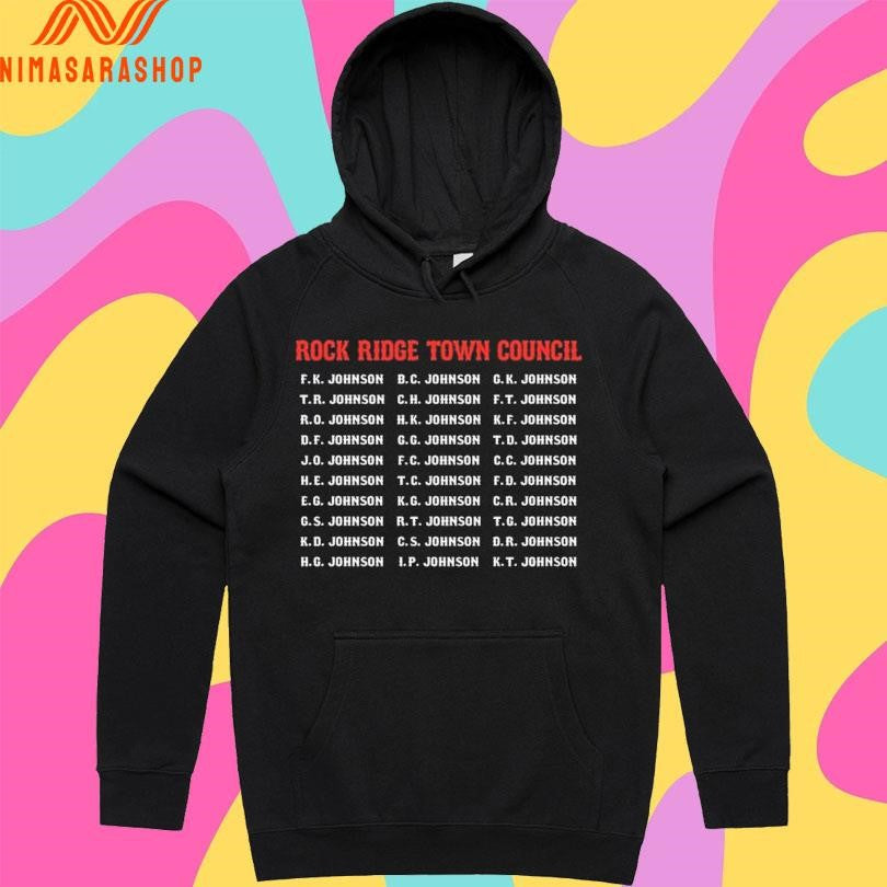 Rock Ridge Town Council Shirts
