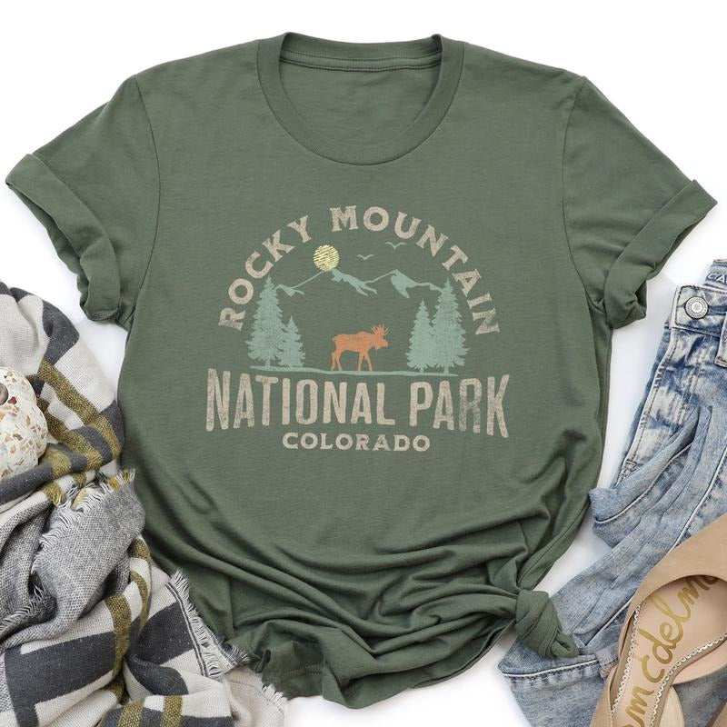 Rocky Mountain National Park T-Shirt Hoodie, Sweatshirt | PrintMintTees.com