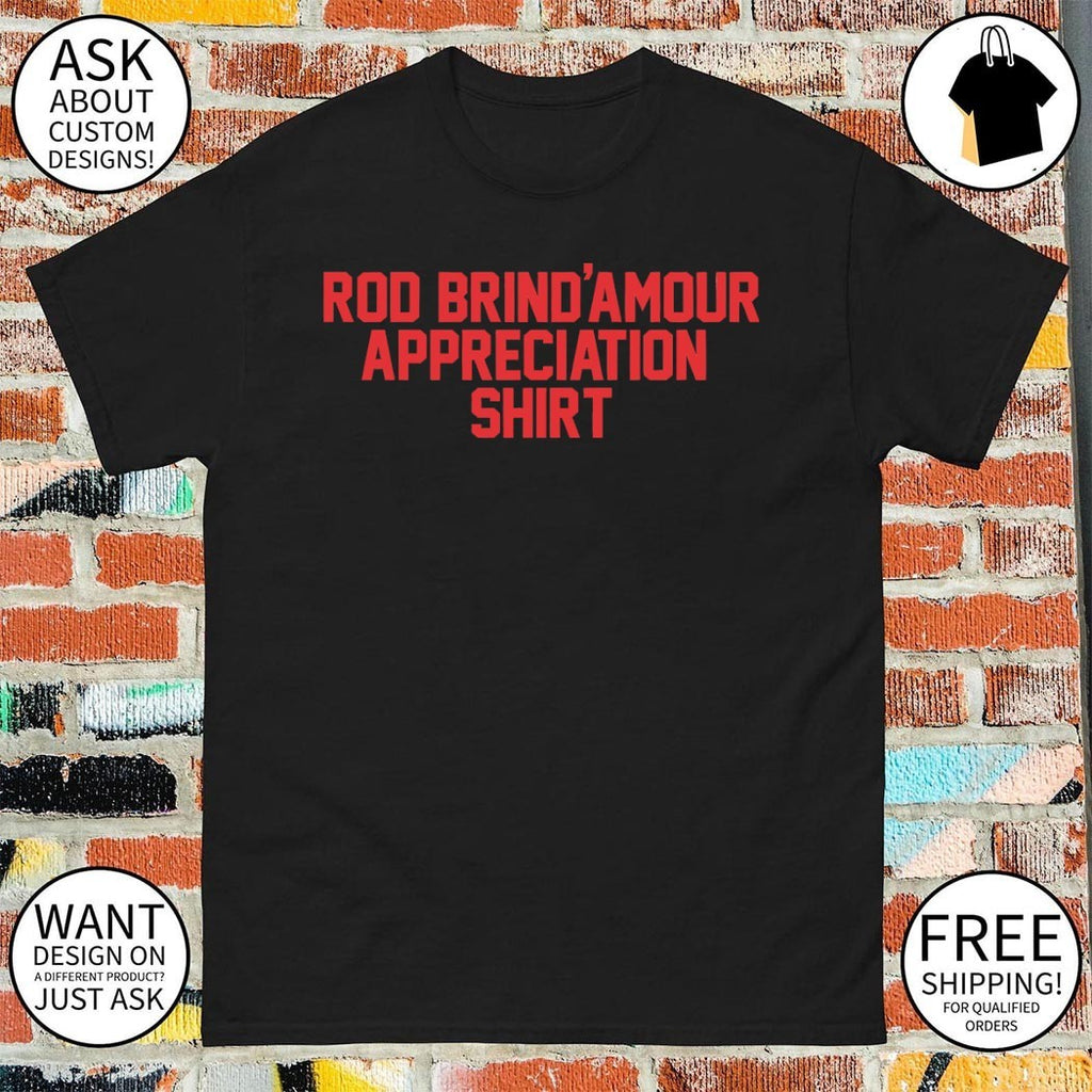 Rod Brind Amour The Alumni Group Red Appreciation shirt