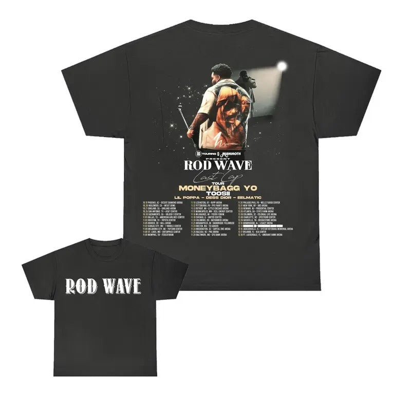 Rod Wave Hip Hop Graphic Shirt for Men and Women, Last Rap Tour Merch Sweatshirt Hoodie | PrintMintTees.com